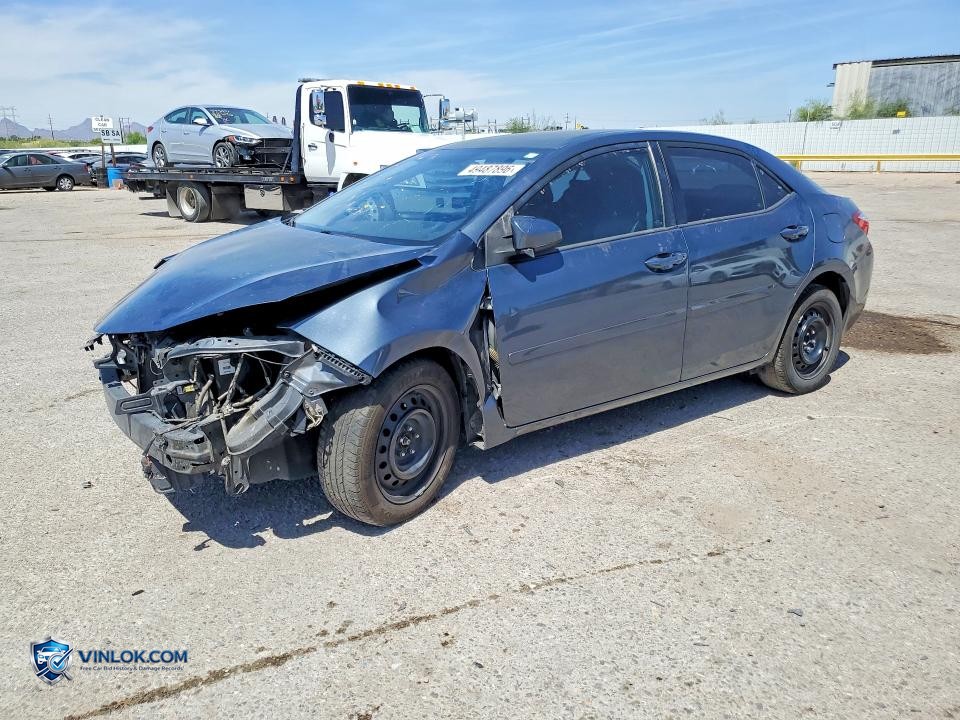 2016 TOYOTA COROLLA LE – Lot 49487896 auction photo