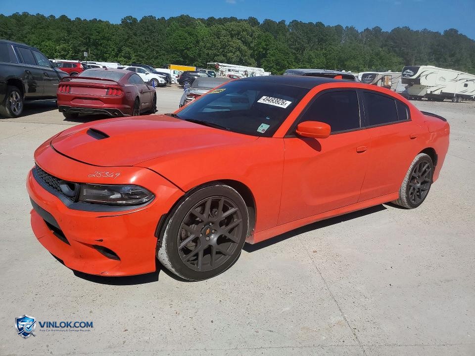 2018 DODGE CHARGER R – Lot 49493926 auction photo