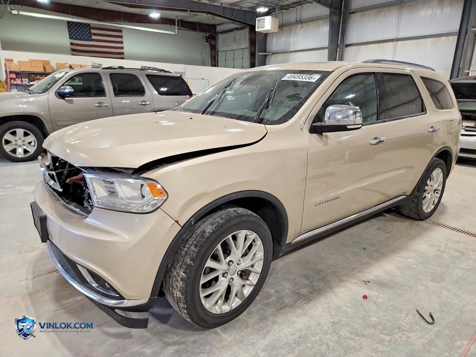 2014 DODGE DURANGO CITADEL – Lot 49495336 auction photo