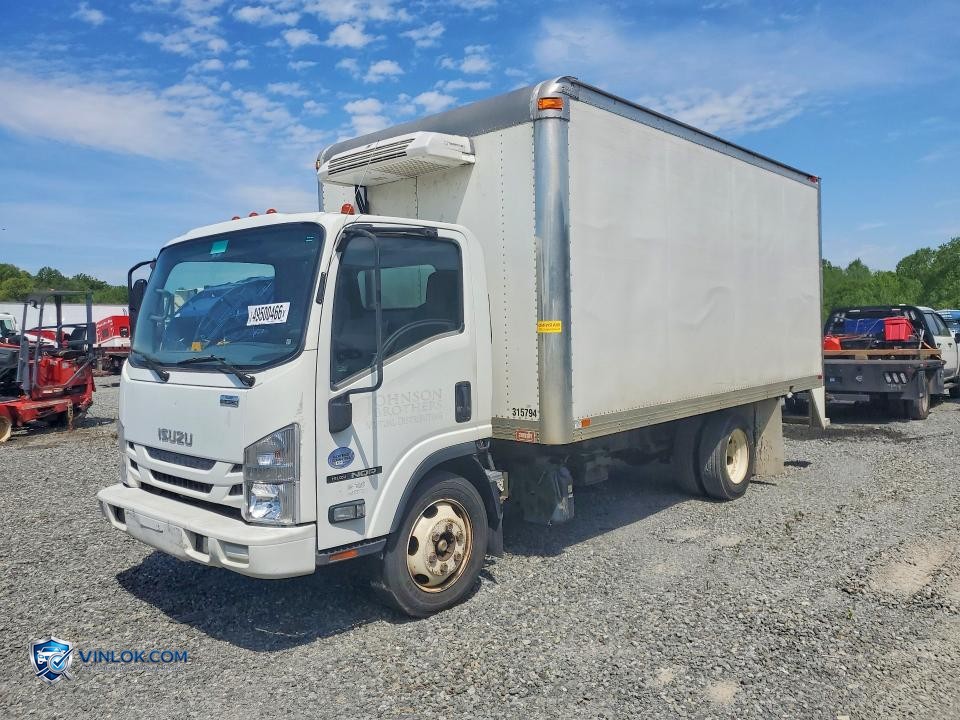 2016 ISUZU NQR REFRIGERATED BOX TRUCK – Lot 49500466 auction photo