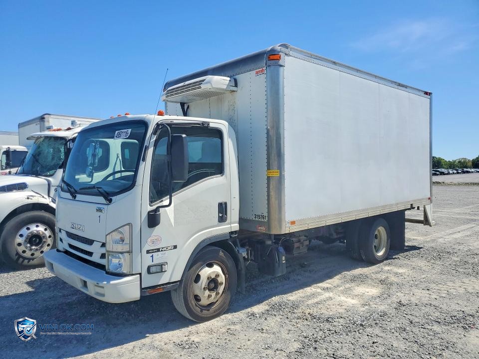 2016 ISUZU NQR REFRIGERATED BOX TRUCK – Lot 49501116 auction photo