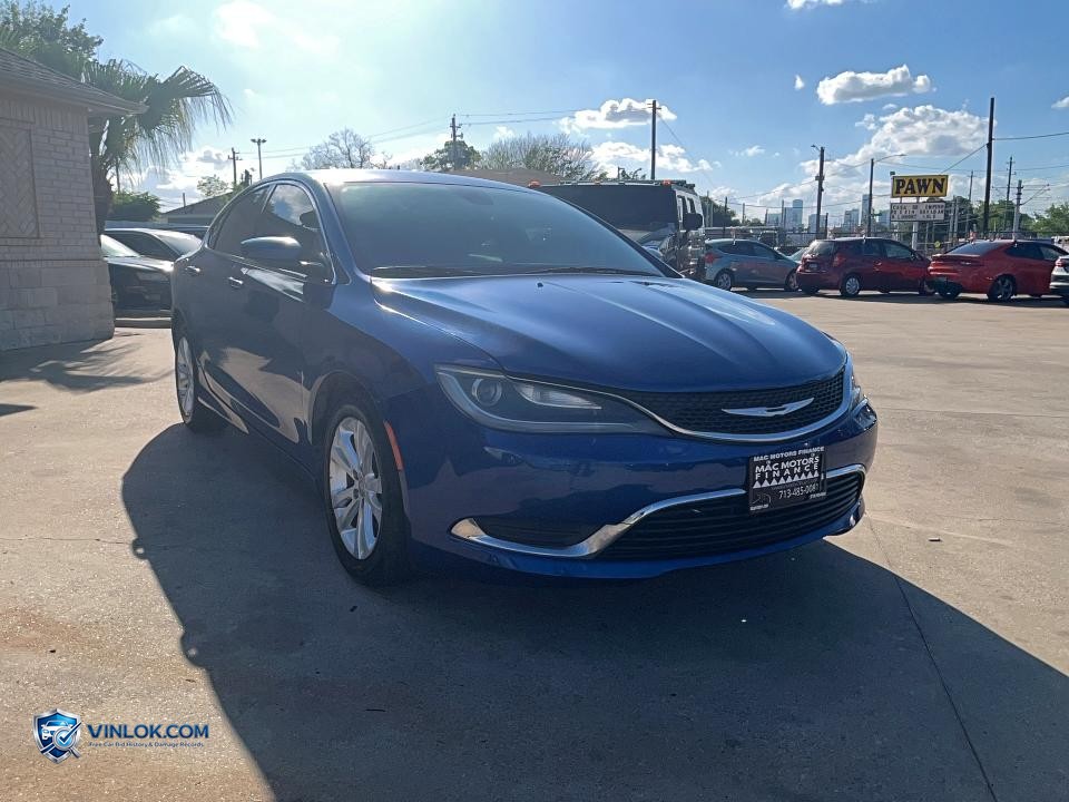 2016 CHRYSLER 200 LIMITED – Lot 49504816 auction photo