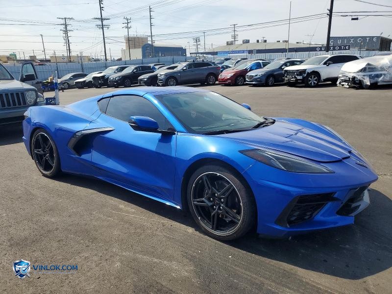 2020 CHEVROLET CORVETTE STINGRAY 3LT – Lot 49510716 auction photo