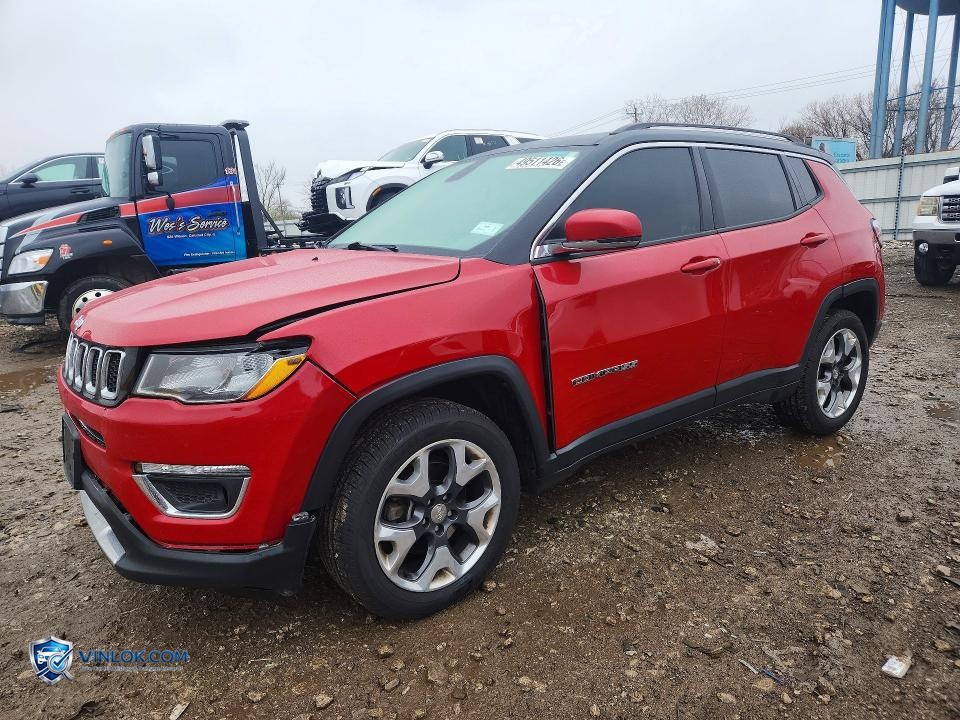 2017 JEEP COMPASS LIMITED – Lot 49511426 auction photo