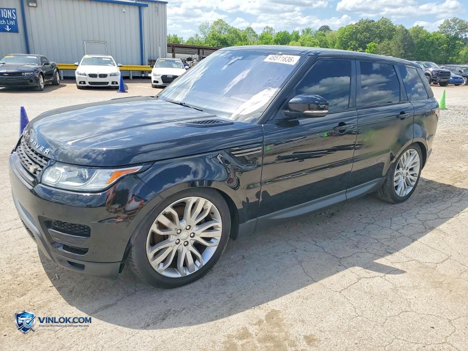 2017 LAND ROVER RANGE ROVER SPORT SE – Lot 49511636 auction photo