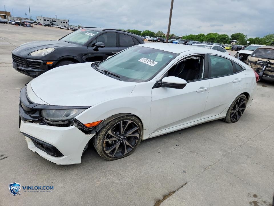 2020 HONDA CIVIC SPORT – Lot 49512826 auction photo