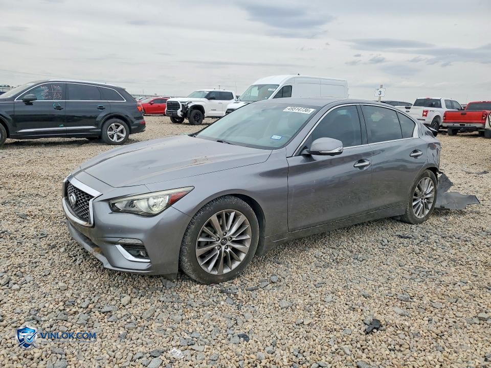 2018 INFINITI Q50 3.0T LUXE – Lot 49514736 auction photo