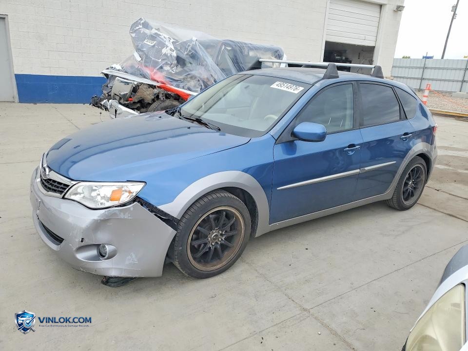2008 SUBARU IMPREZA OUTBACK SPORT – Lot 49514976 auction photo