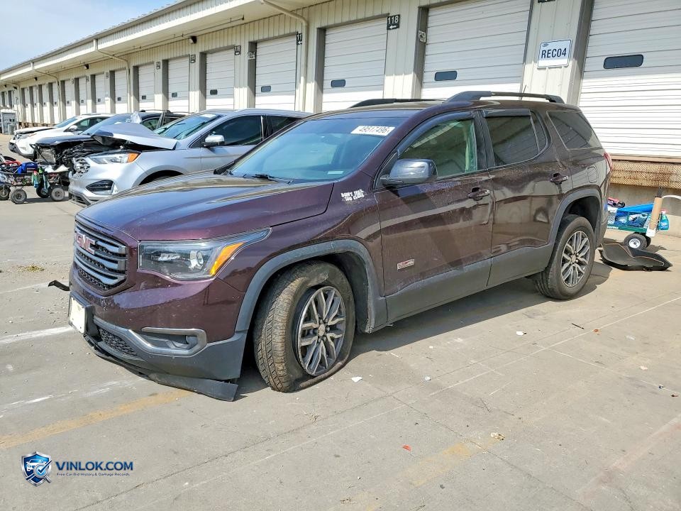2018 GMC ACADIA ALL TERRAIN – Lot 49517496 auction photo