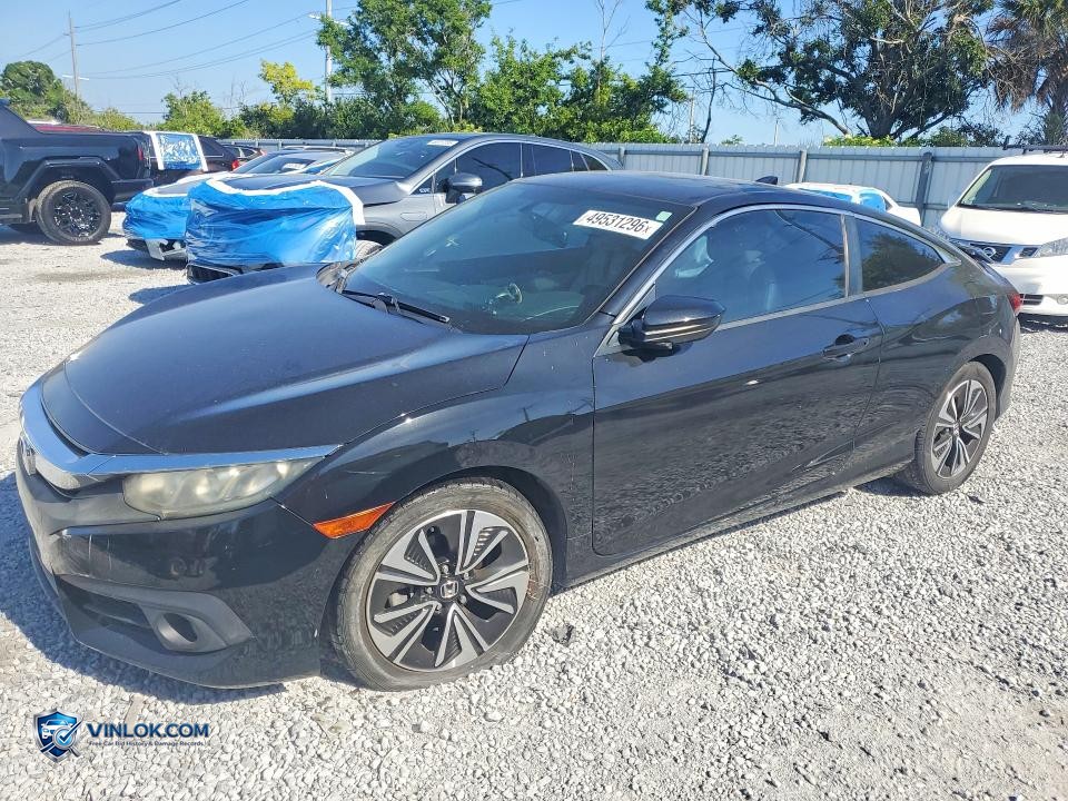 2016 HONDA CIVIC EXL – Lot 49531296 auction photo