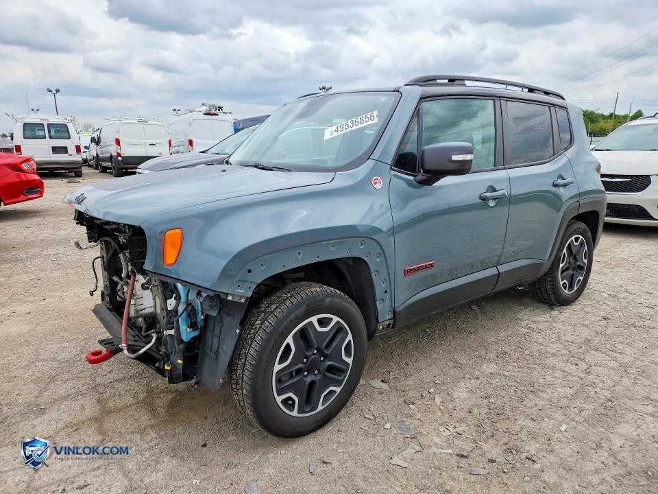 2016 JEEP RENEGADE TRAILHAWK – Lot 49536856 auction photo