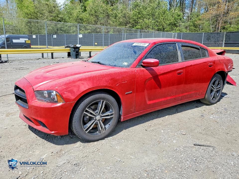 2013 DODGE CHARGER R – Lot 49538106 auction photo