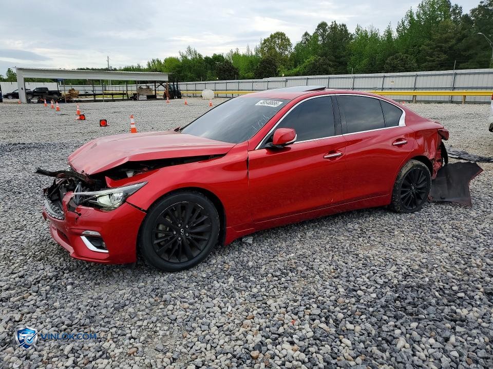 2021 INFINITI Q50 LUXE – Lot 49540886 auction photo