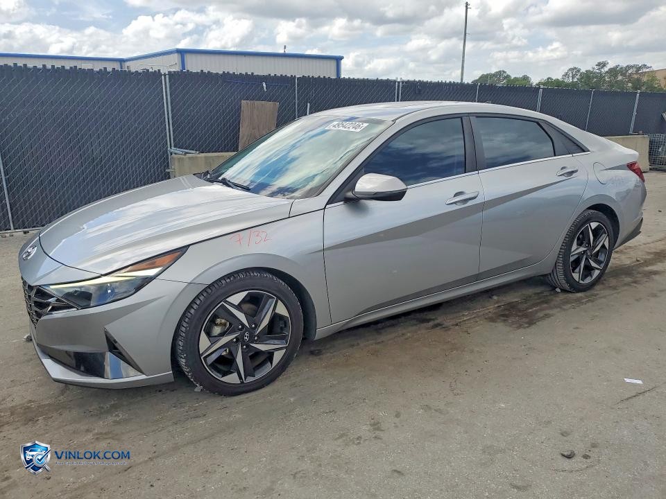 2021 HYUNDAI ELANTRA SEL – Lot 49542246 auction photo