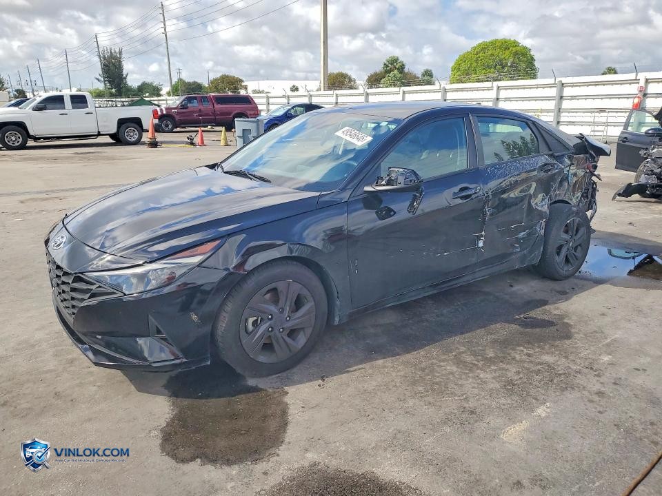2021 HYUNDAI ELANTRA SEL – Lot 49546646 auction photo