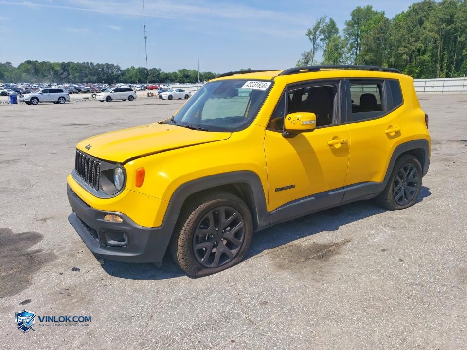 2018 JEEP RENEGADE LATITUDE – Lot 49551686 auction photo