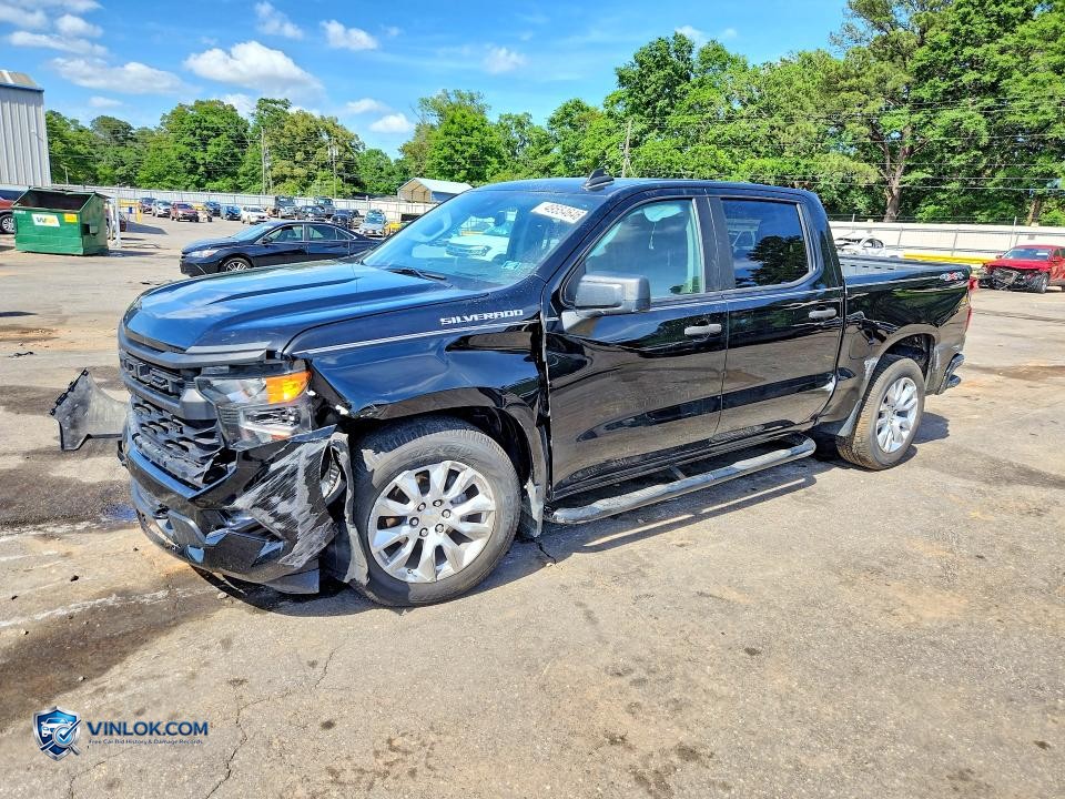2022 CHEVROLET SILVERADO K1500 CUSTOM – Lot 49554646 auction photo