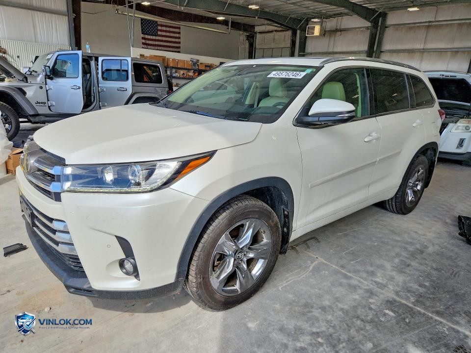 2019 TOYOTA HIGHLANDER LIMITED – Lot 49576246 auction photo