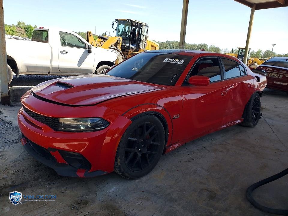 2020 DODGE CHARGER SCAT PACK – Lot 49585936 auction photo