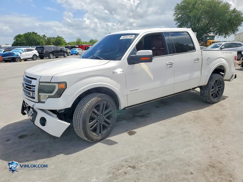 2013 FORD F150 SUPERCREW – Lot 49593106 auction photo