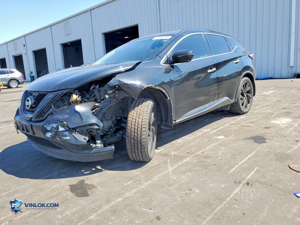 2018 NISSAN MURANO SL – Lot 49596536 auction photo