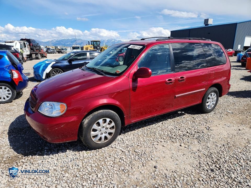 2004 KIA SEDONA LX – Lot 49601136 auction photo