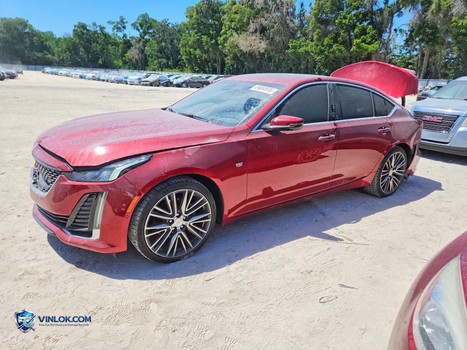 2024 CADILLAC CT5 PREMIUM LUXURY – Lot 49604976 auction photo