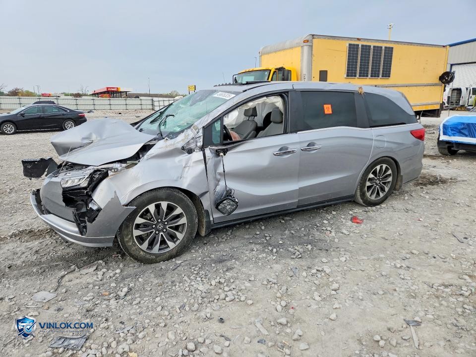 2021 HONDA ODYSSEY EXL – Lot 49606326 auction photo