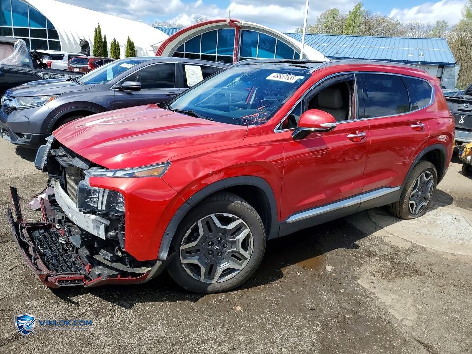 2021 HYUNDAI SANTA FE LIMITED – Lot 49607606 auction photo