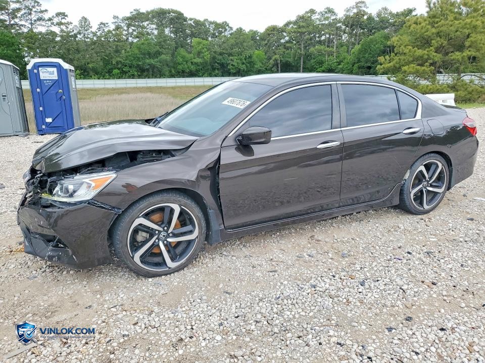 2017 HONDA ACCORD SPORT – Lot 49607876 auction photo