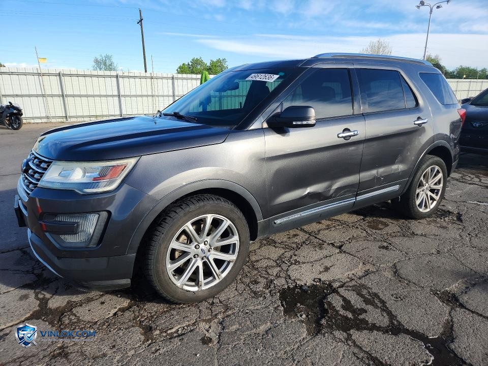2016 FORD EXPLORER LIMITED – Lot 49612636 auction photo