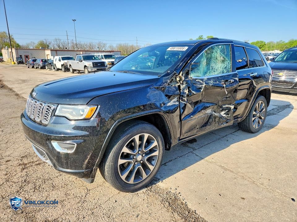 2017 JEEP GRAND CHEROKEE OVERLAND – Lot 49615906 auction photo