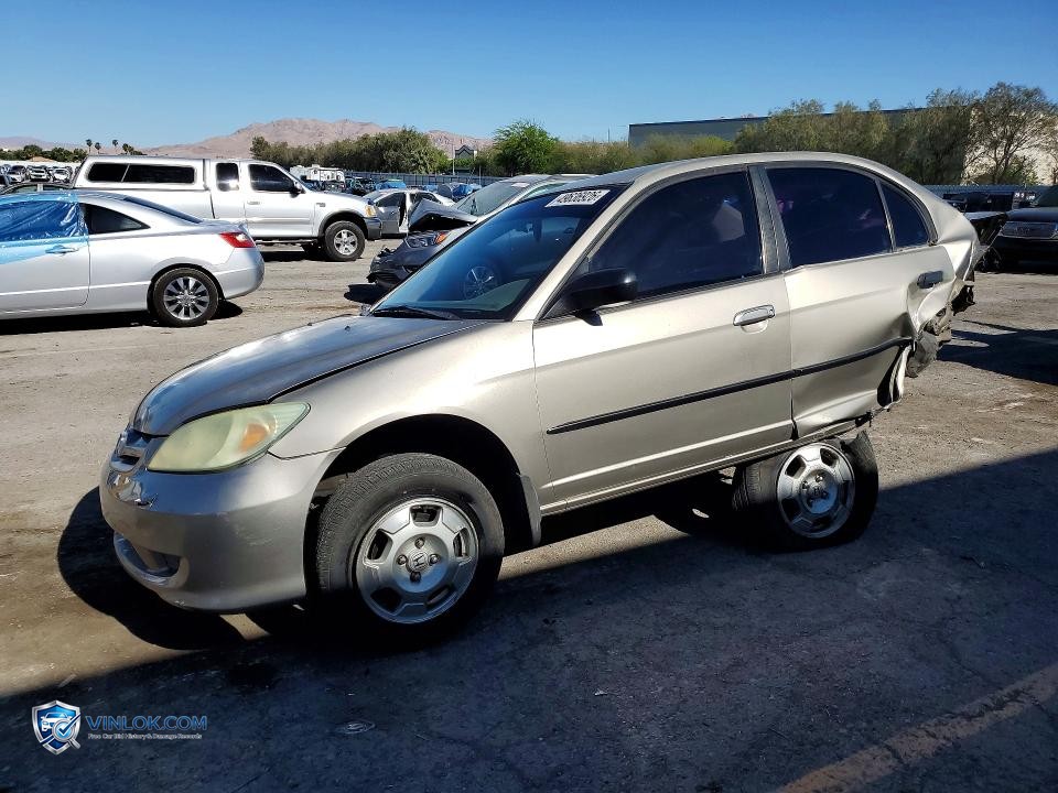 2004 HONDA CIVIC LX – Lot 49636926 auction photo