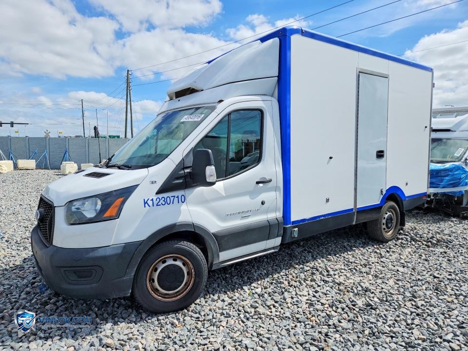 2023 FORD TRANSIT DELIVERY TRUCK – Lot 49640016 auction photo