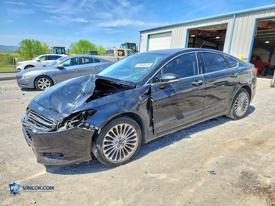 2016 FORD FUSION TITANIUM – Lot 49648526 auction photo
