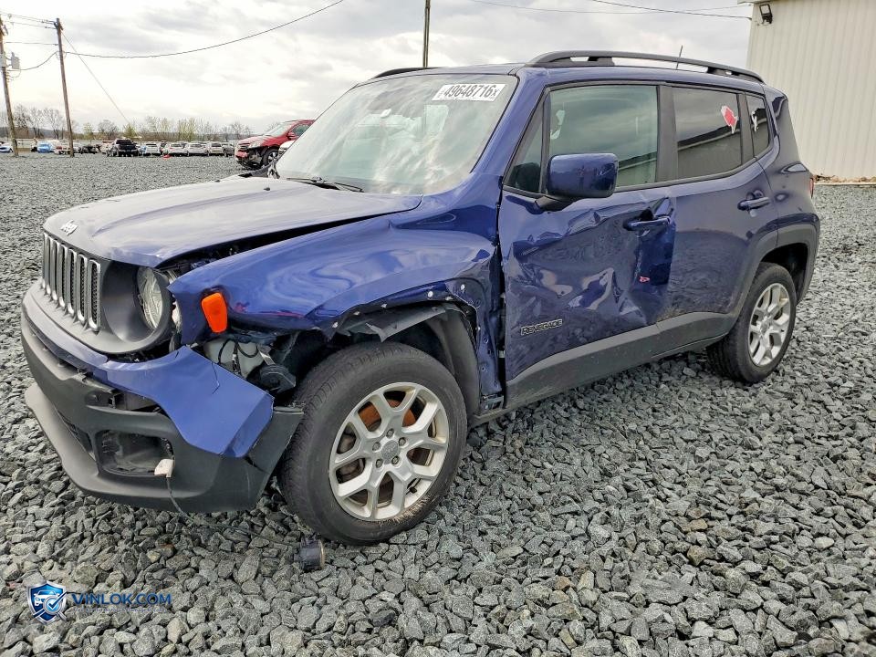 2018 JEEP RENEGADE LATITUDE – Lot 49648716 auction photo