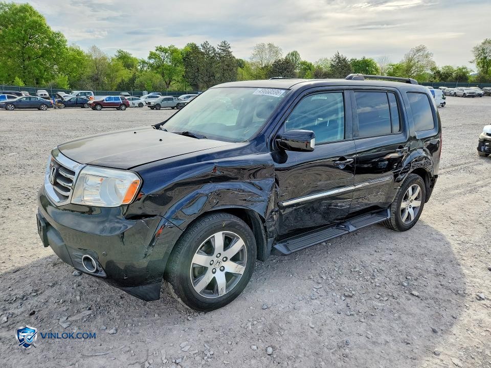 2015 HONDA PILOT TOURING – Lot 49660596 auction photo