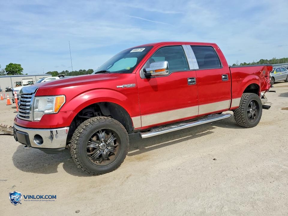2012 FORD F150 SUPERCREW – Lot 49665736 auction photo