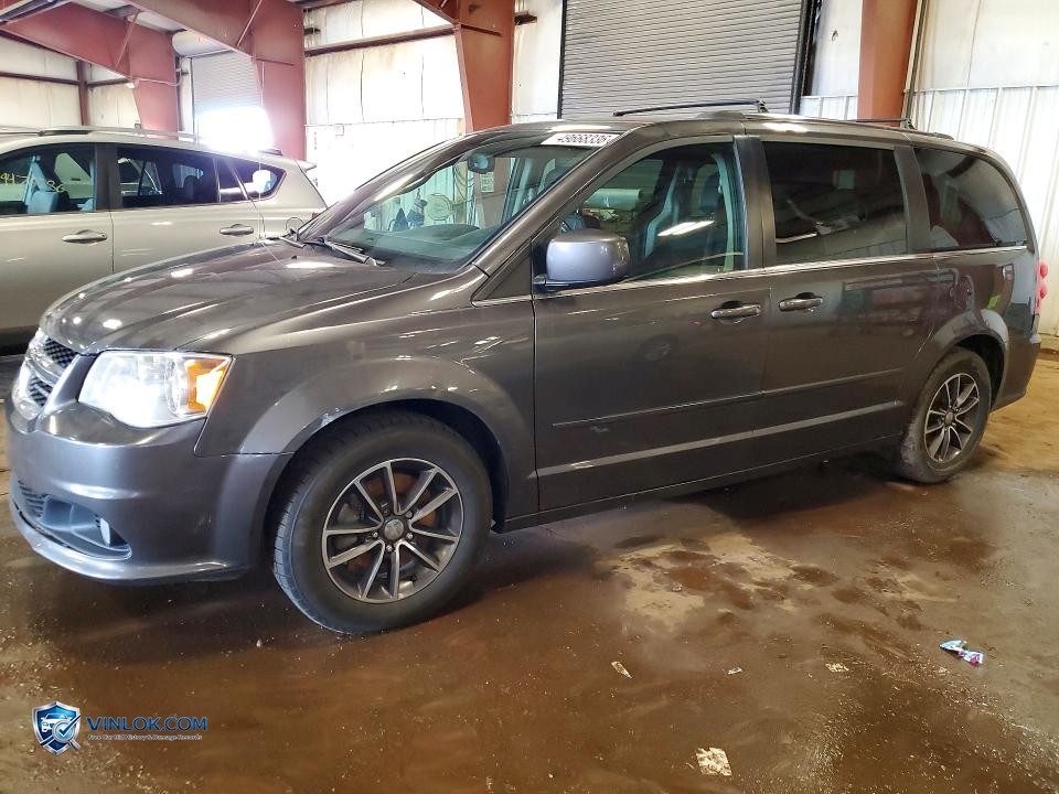 2017 DODGE GRAND CARAVAN SXT – Lot 49668336 auction photo