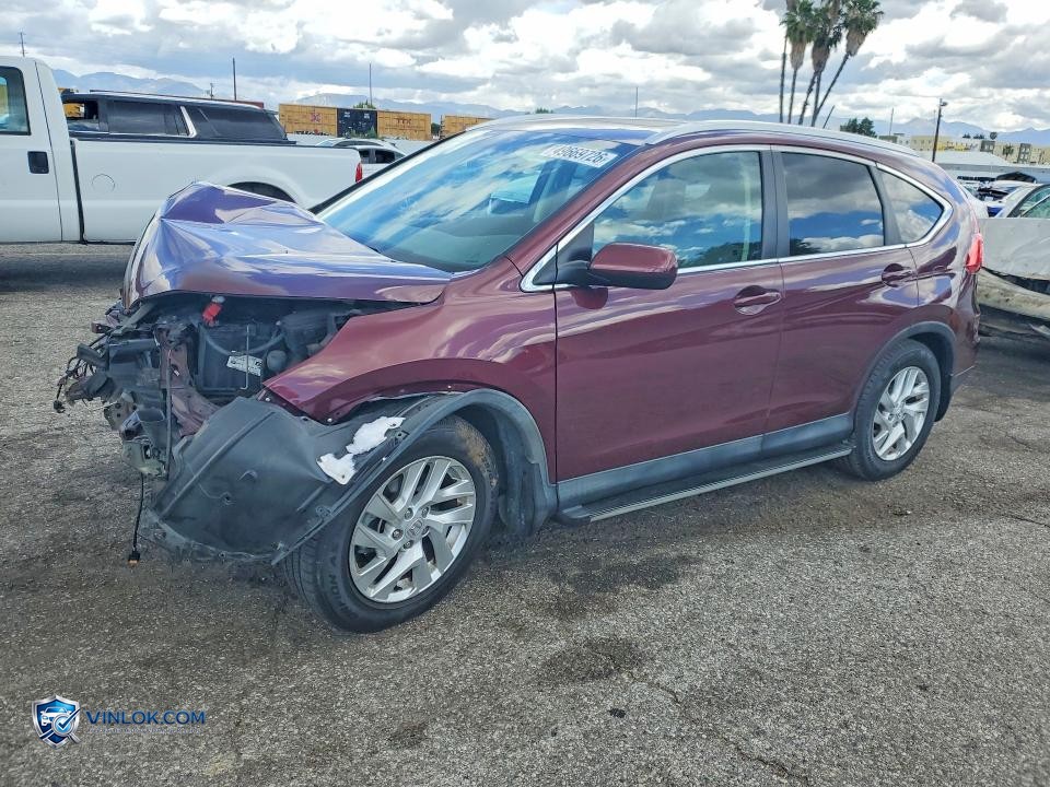 2016 HONDA CR-V EXL – Lot 49669726 auction photo