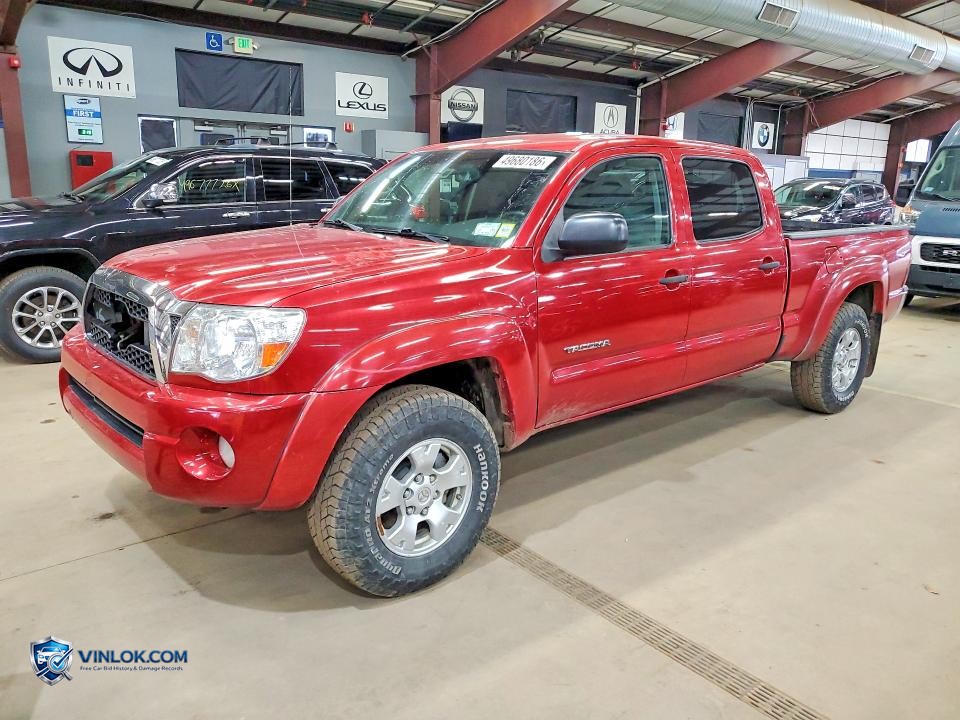 2011 TOYOTA TACOMA DOUBLE CAB LONG BED – Lot 49680186 auction photo