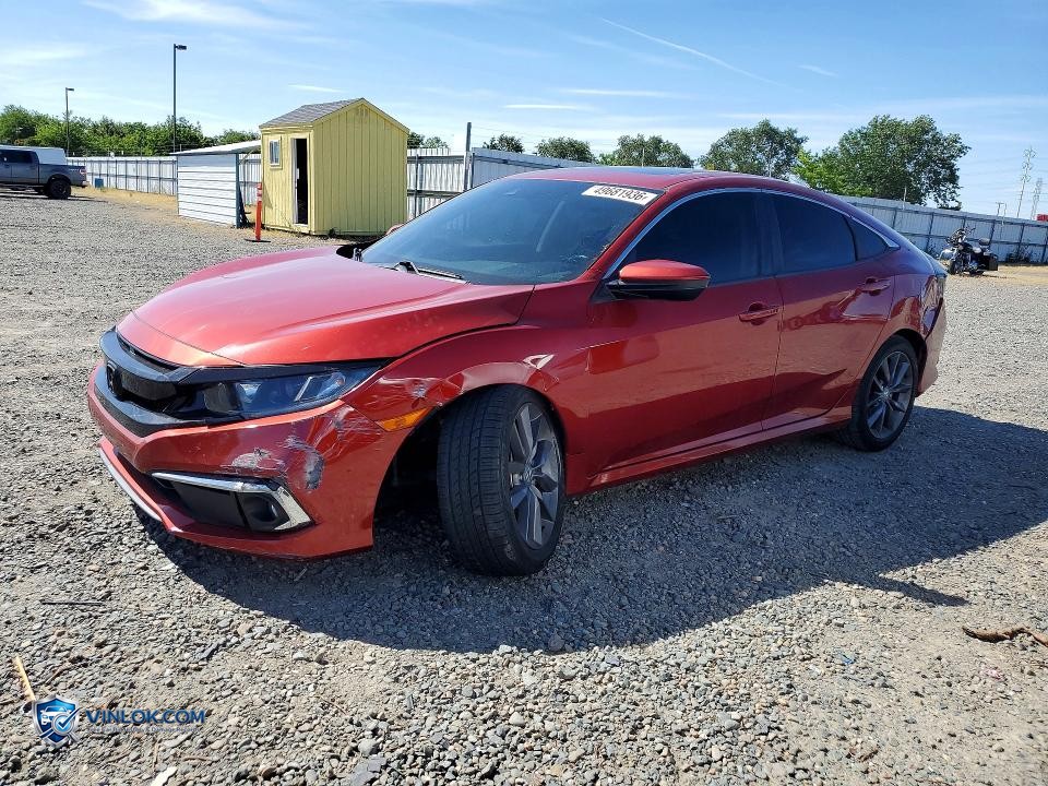 2019 HONDA CIVIC EX – Lot 49681936 auction photo