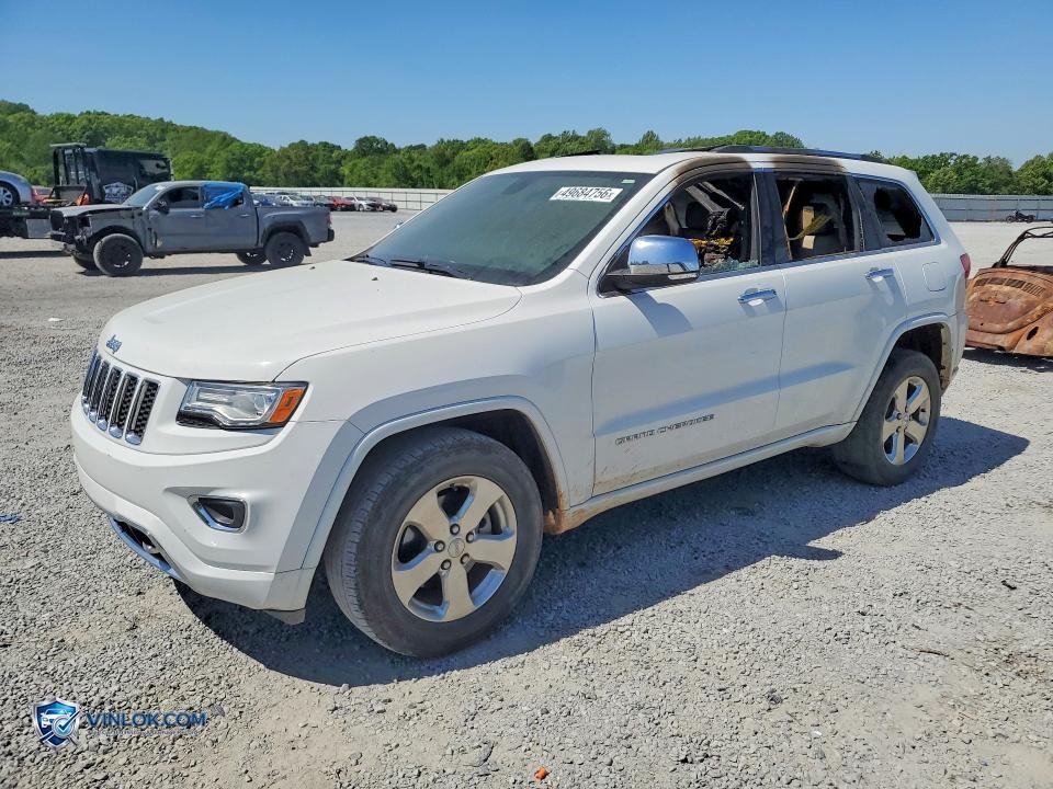 2015 JEEP GRAND CHEROKEE OVERLAND – Lot 49684756 auction photo