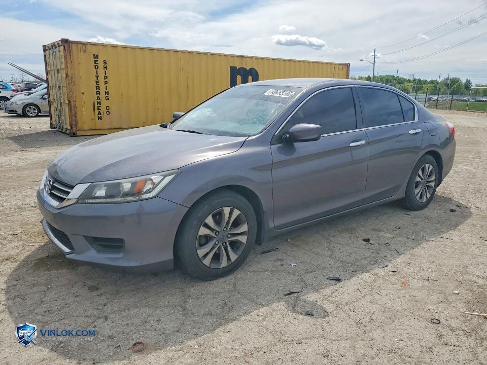 2014 HONDA ACCORD LX – Lot 49685586 auction photo