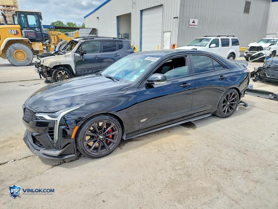 2024 CADILLAC CT4-V BLACKWING – Lot 49685766 auction photo