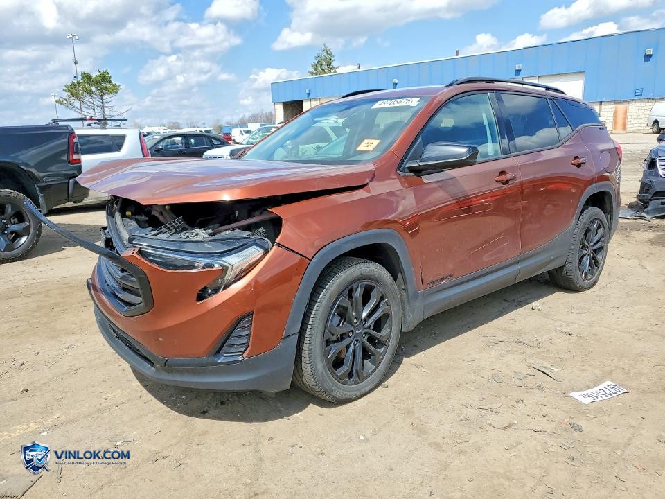 2019 GMC TERRAIN SLE – Lot 49705676 auction photo