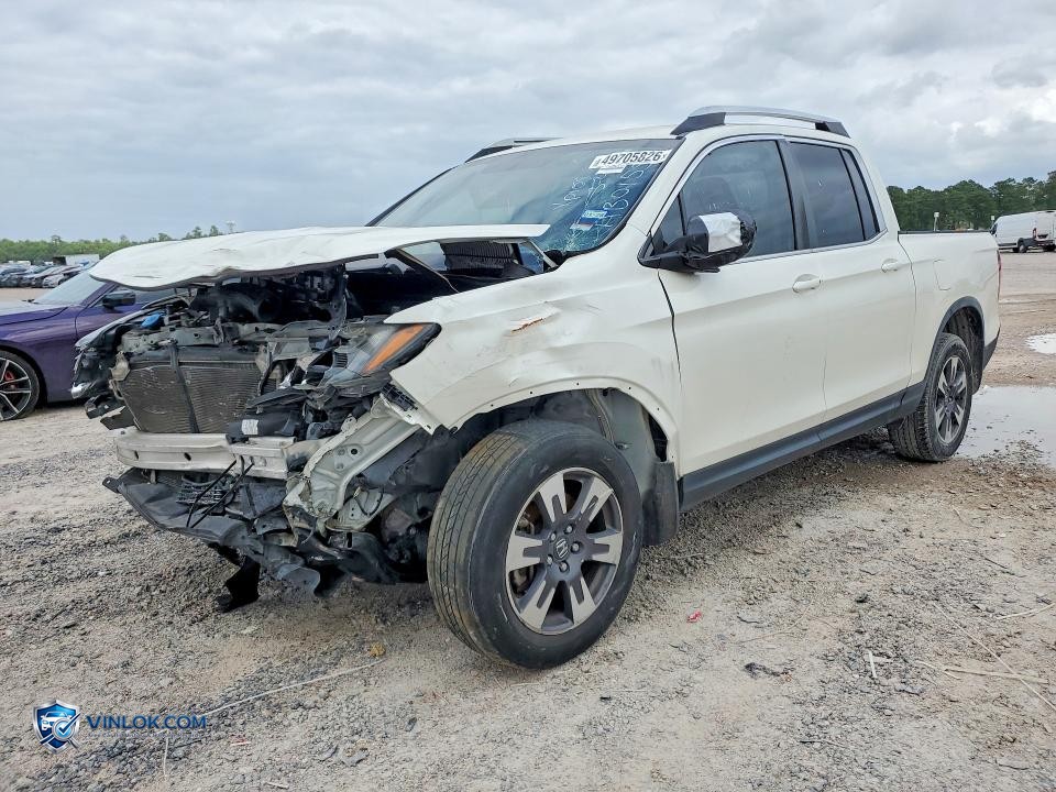 2017 HONDA RIDGELINE RTL – Lot 49705826 auction photo