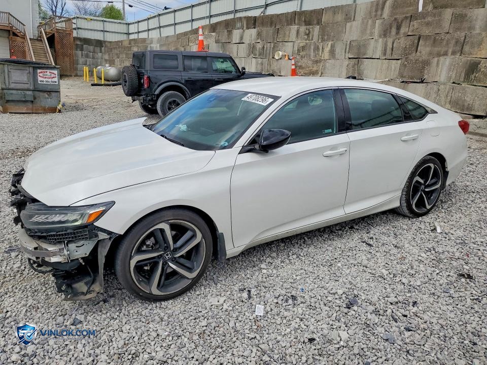 2021 HONDA ACCORD SPORT – Lot 49708296 auction photo