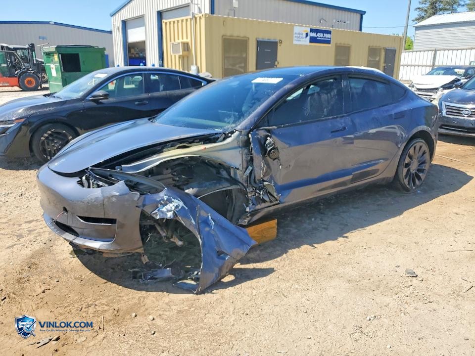 2023 TESLA MODEL 3 – Lot 49711406 auction photo