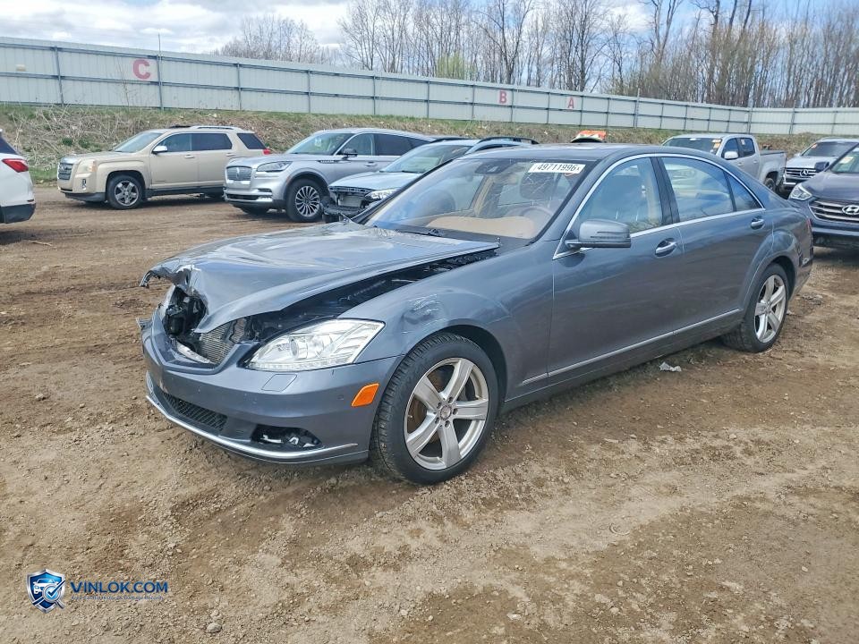 2011 MERCEDES-BENZ S 550 – Lot 49711996 auction photo